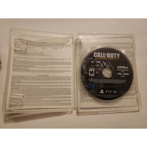 Call of Duty Advanced Warfare Playstation 3 PS3 Video Case is Damaged - Picture 3 of 4